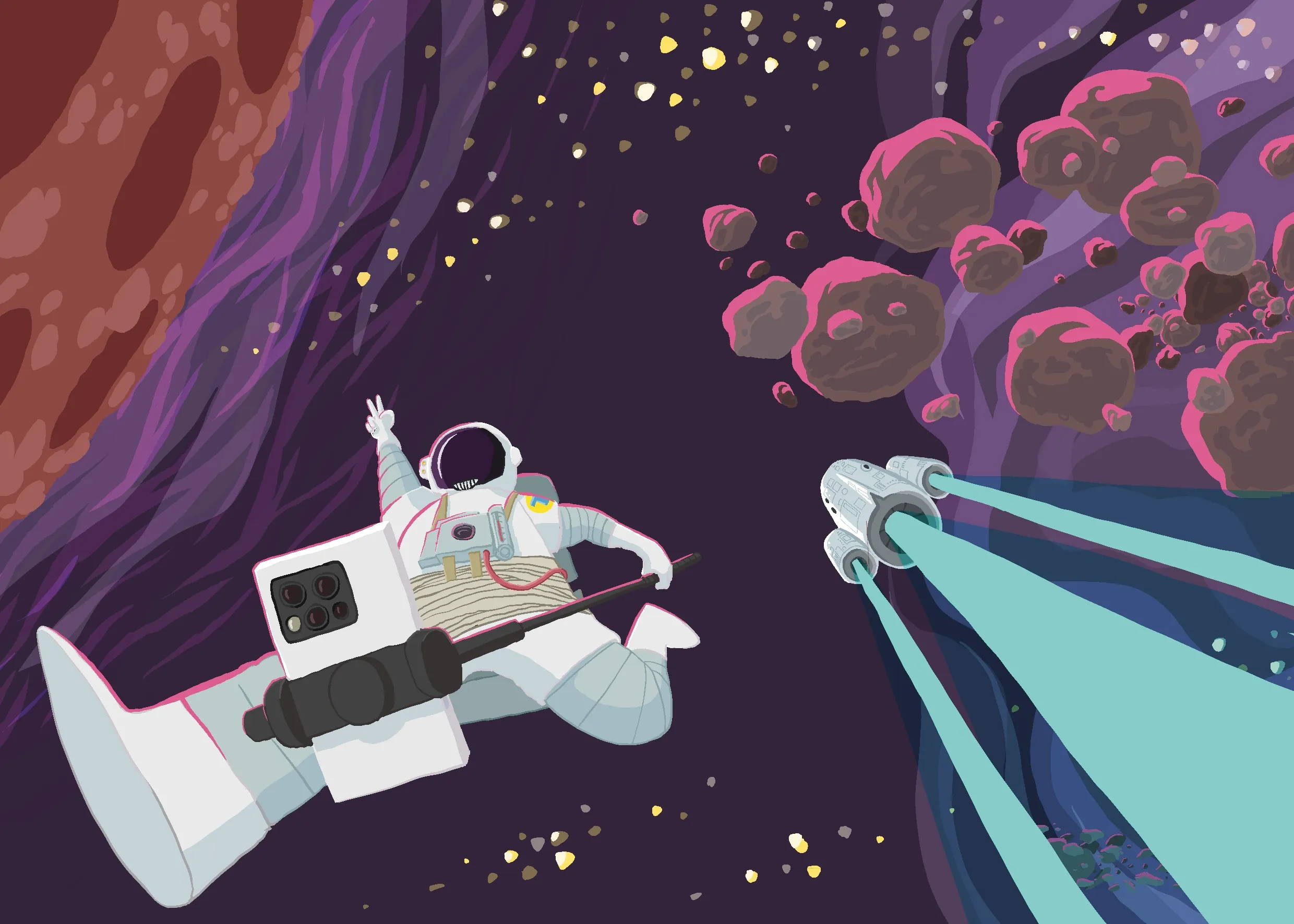 Race to Mars - Couverture